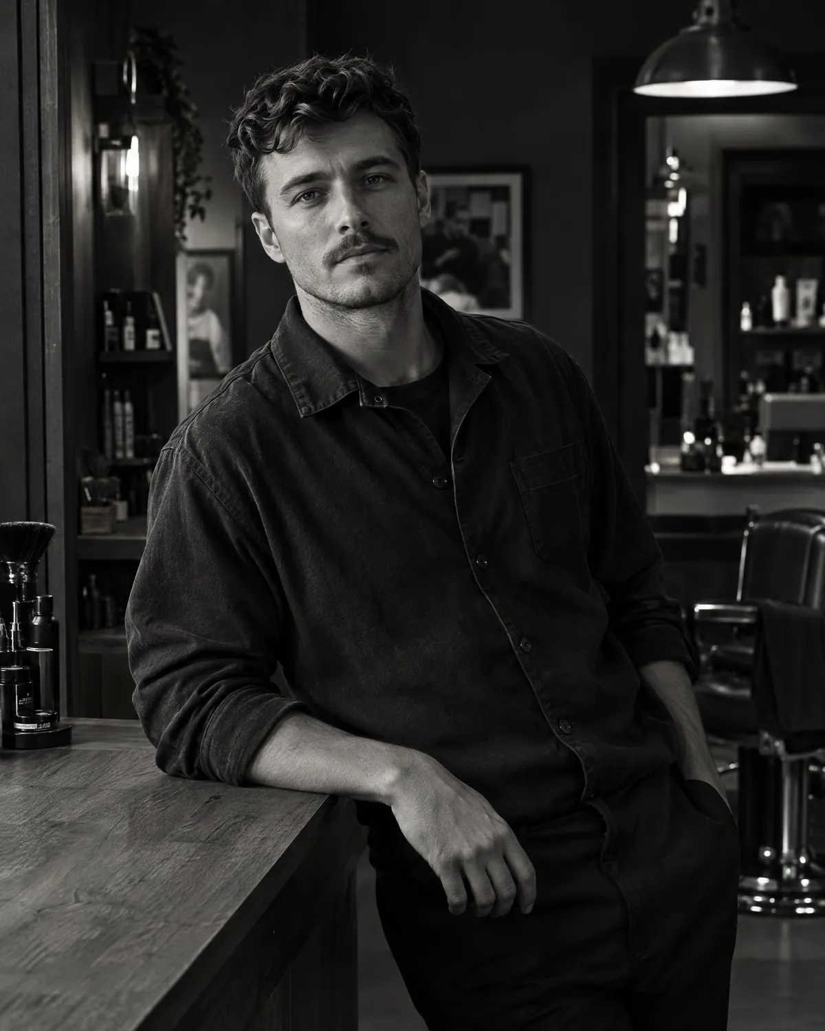 Ethan Cole, fictional barber & fade specialist