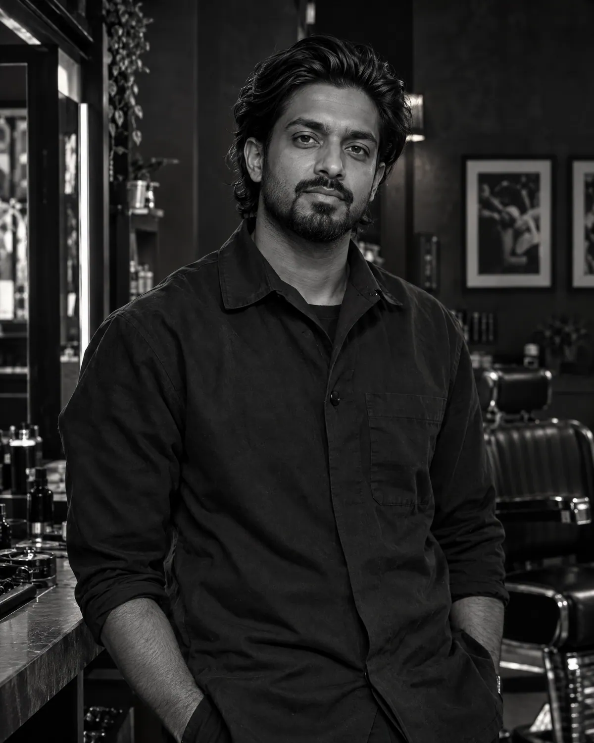 Noah Brooks, fictional creative barber